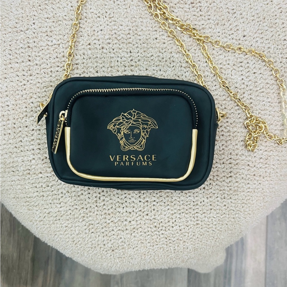 Versace Black and Gold Women's Bag